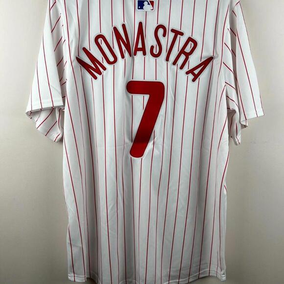 Philadelphia Phillies Monastra #7 Nike Home Jersey Men's L MLB 2025 NWT - Picture 3 of 8